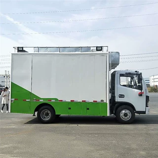 厂家定制流动美食烹饪餐车报价 酒店户外流动餐车