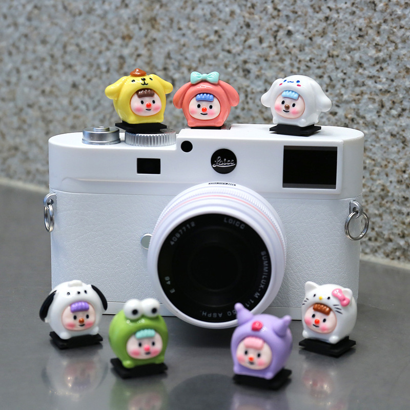 Cute cartoon camera hot boot cover dustproof creative suitable for Sony Fuji micro single Nikon SLR camera Canon Cute cartoon camera hot boot cover dustproof creative suitable for Sony Fuji micro single Nikon SLR camera Canon