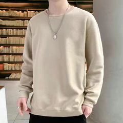 2025 トレーナーメンズ秋韓国スタイルルーズメンズカジュアル長袖 Tシャツメンズ秋コートジャケットメンズトップストレンディな男性