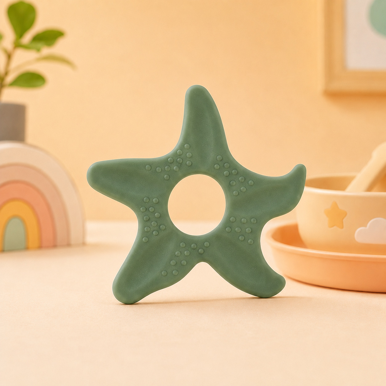 Starfish [olive green]