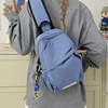 Chest pack One shoulder Shoulder bag Leisure man solar system Chaopai cycling motion student Versatile backpack Schoolboy