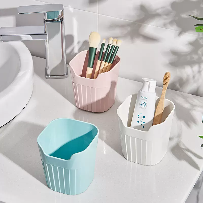 bdo收纳盒桌面零食化妆品杂物笔筒办公室文具整理置物储物筐厨房