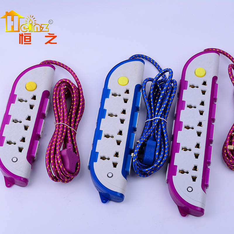 Exportación creativa inteligente Jieyang144 placa de conexión impermeable multi-enchufe con enchufe lateral multipropósito