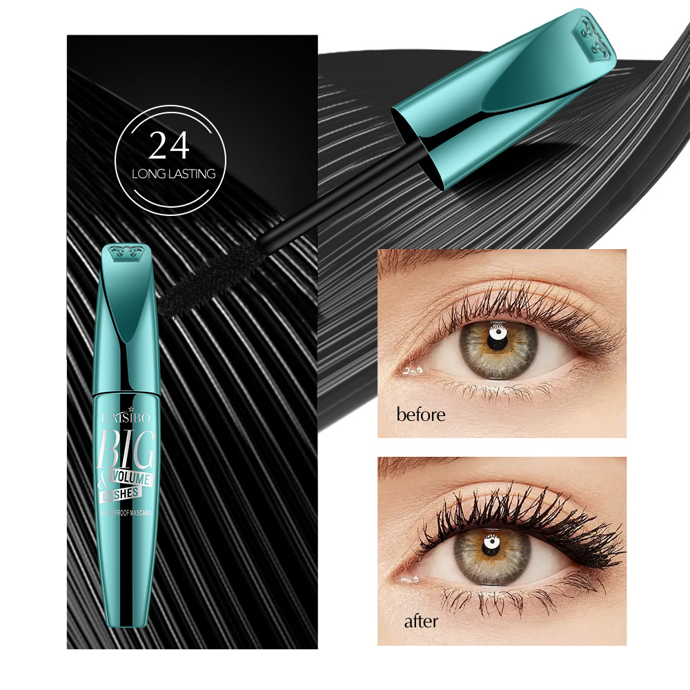 Cross-border Crown Mascara is thick, slender, waterproof, non-staining, long-lasting and thick. TEMU curls and sets the shape for eyelashes undefined