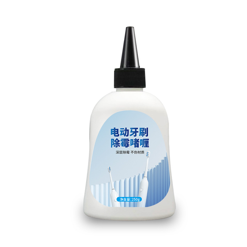 전동 칫솔 곰팡이 젤 250g (라벨이없는 평면)