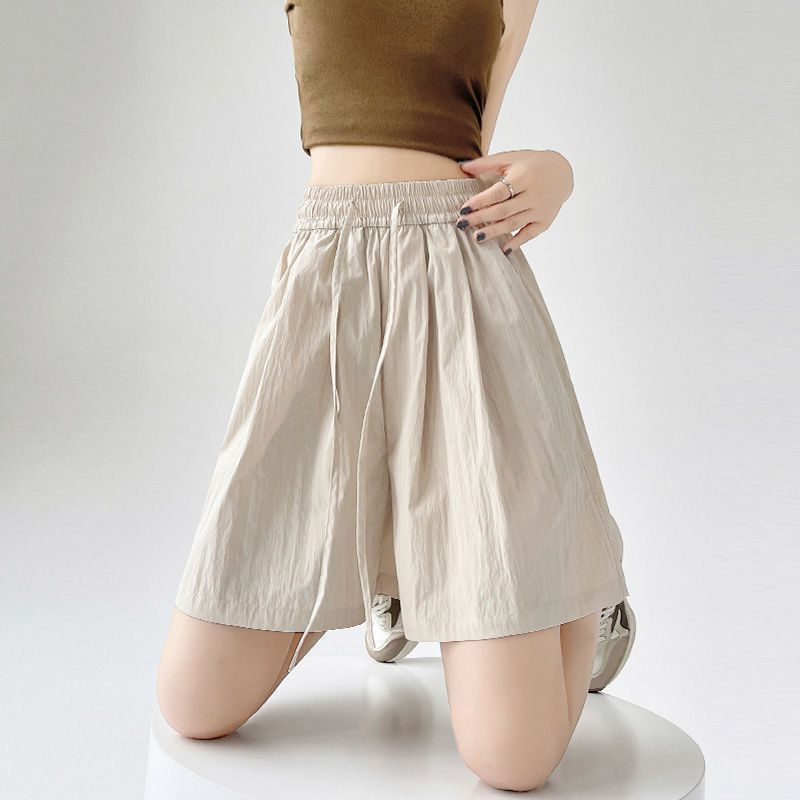 반바지 1 # 살구 # 단일 조각