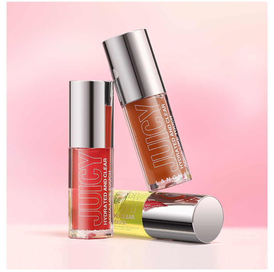 LANGMANNI 6-color large brush head lip oil and zirun lip oil are selling well on Amazon temu undefined