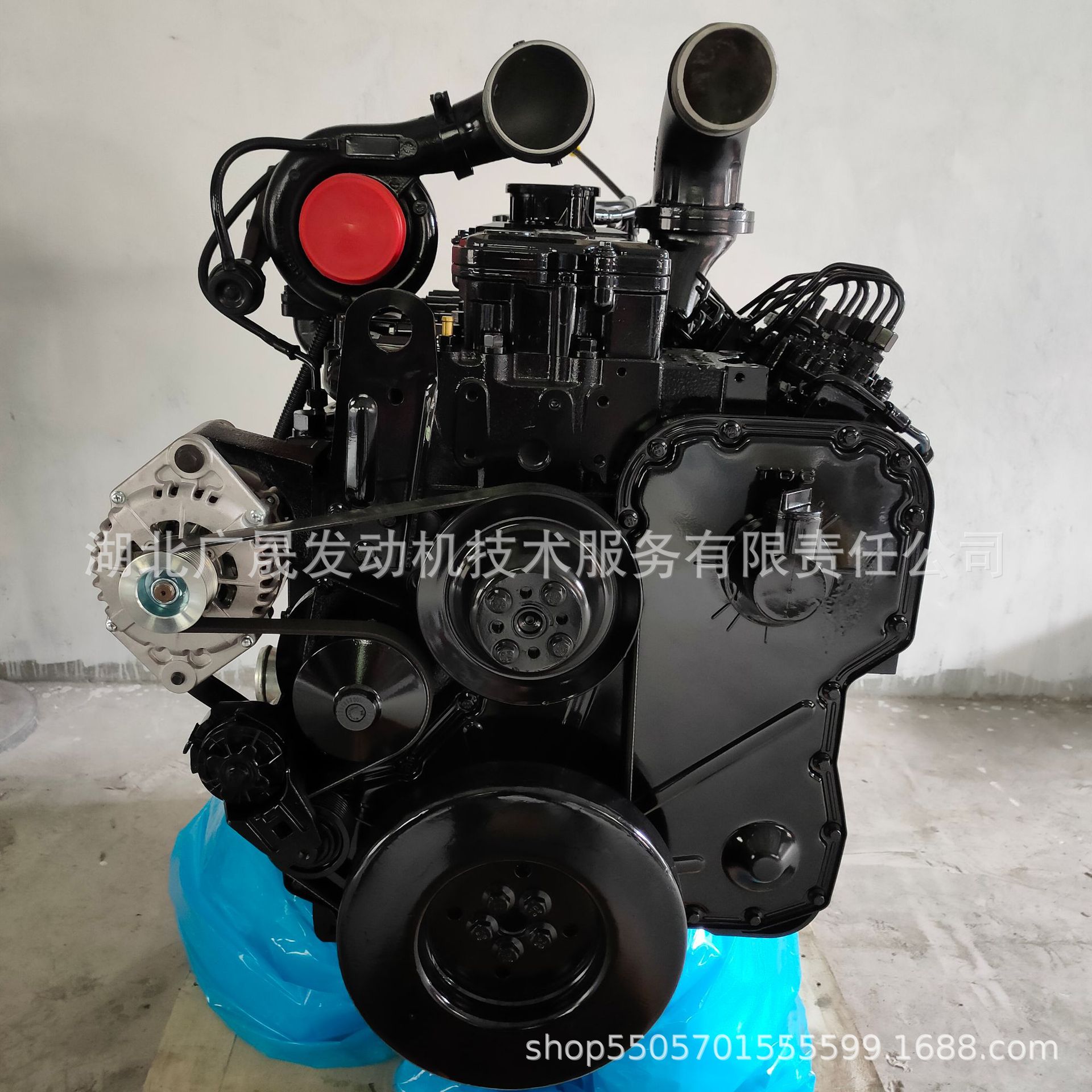 康明斯发动机总成6LTAA8.9-G3发电机组柴油发动机马达耐久