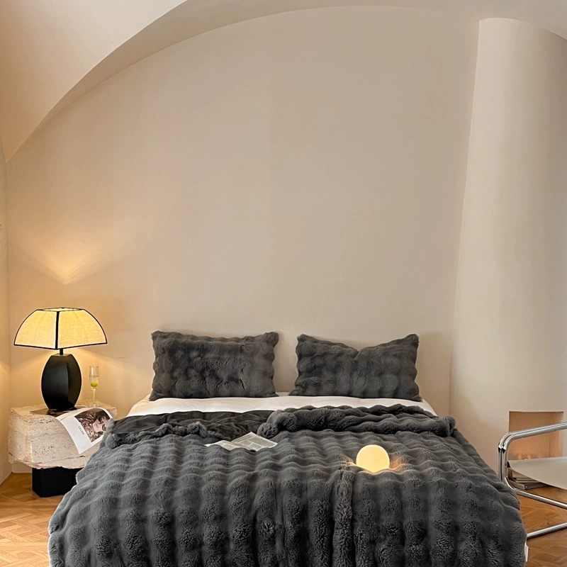 Duvet, plush double-sided sofa, increased thickness