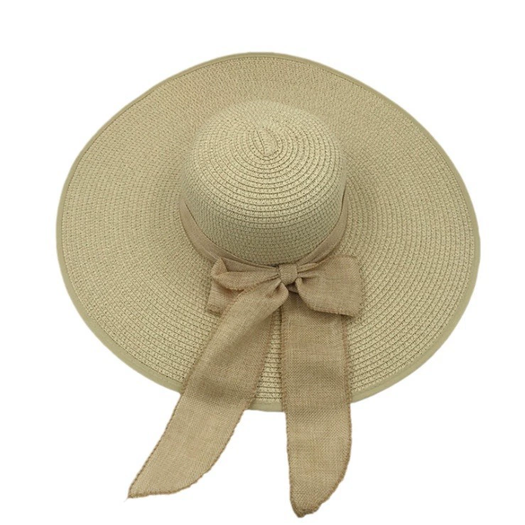 Beach straw sun hat solar-powered, sun protection, internet celebrity