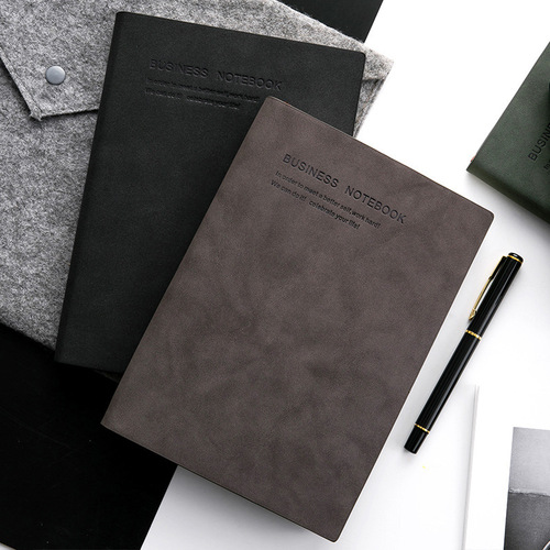 Creative Sheep Skin A5 Thick Business Notebook Meeting Record Notebook B5 Diary Notebook Wholesale