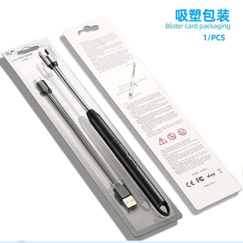 907キッチン防風点火器電子充電ライター香薫ろうそくガスコンロライター携帯卸売り|undefined