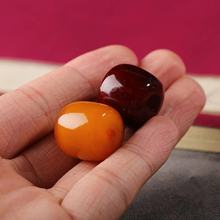 藏式牛角桶珠隔珠顶珠金刚星月菩提配饰佛珠文玩手串牛角diy