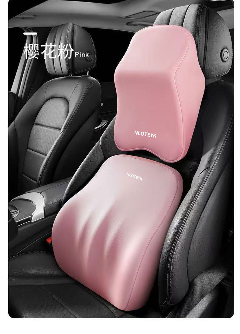 Car Headrest, Car Lumbar Support, Memory Foam High-Elasticity Car Shoulder Pillow, Car Lumbar Cushion, Neck Pillow
