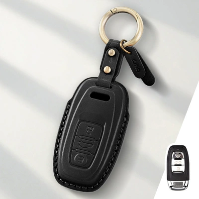 Suitable for Audi — Car key bag - b-black