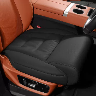 Universal Seat Covers, Seat cushion, seat cover - fully-enclosed-memory-foam-seat-cushion-noble-black-1-piece-in-the-front-row