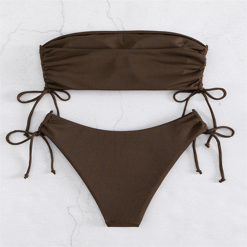 210g Weight Sexy Feel Of Sensation Low Waist Panties Waist Briefs Panties Style Bra&Panty Set Bra Category Nylon Fabric Type 2 Pieces Set Quantity Swimming Pool Occasion Solid Color Pattern Shelf Bra Bra Cup Women's Gender Women's Solid Color 2 Pieces Set Bikinis Swimwear 1