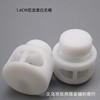 Plastic mushroom spring buckle nylon dual -hole mushroom -shaped buckle rope adjustment buckle can be dyed color