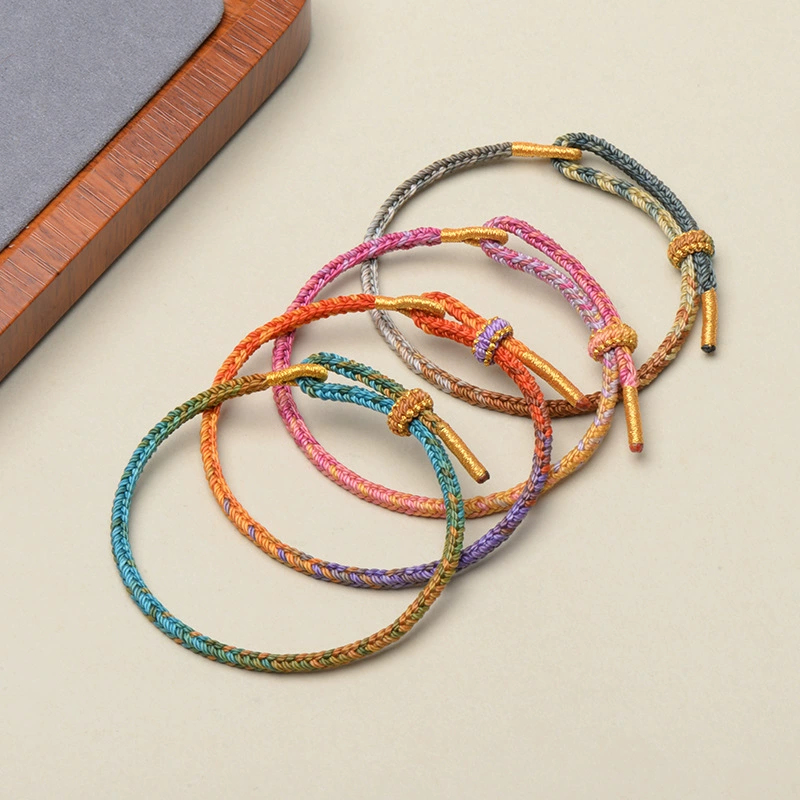 DIY ручной веревки полуфабрикаты можно носить и переносить бусы, золото ручной работы