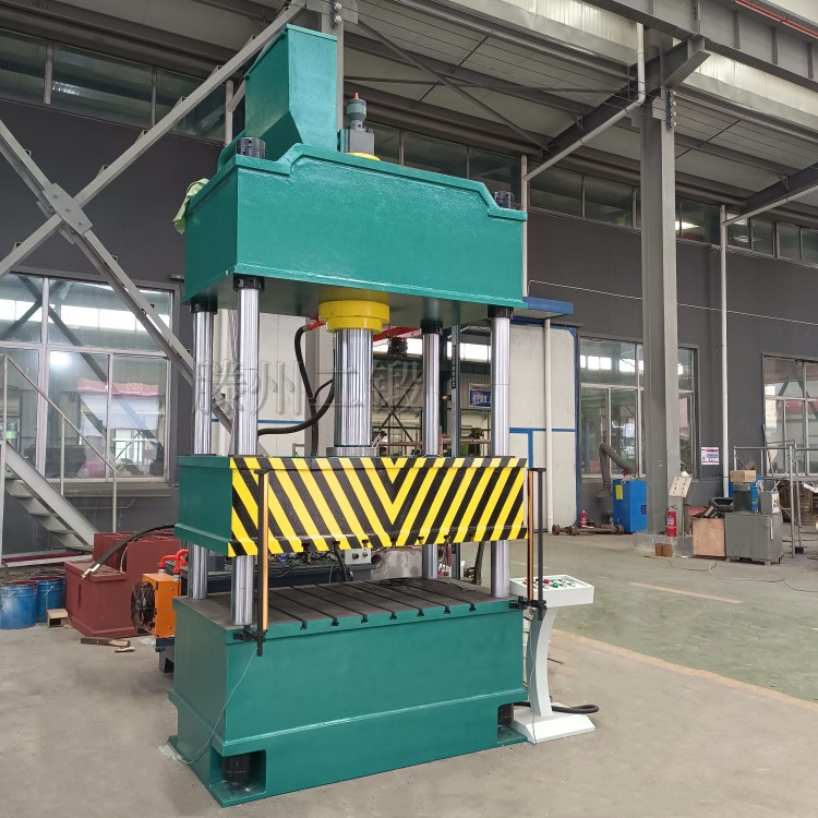 100T液压机新款PE塑料彩板砧板热压板液压机 热压拉伸成型压力机