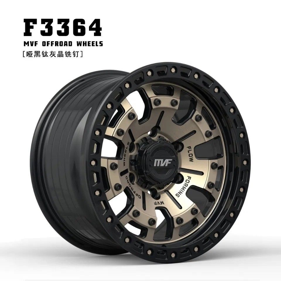 MVF 17 pulgadas modificadas ruedas todoterreno Wrangler tanque 300 Bully BJ40 Gran Muralla cañón Isuzu Haver H9