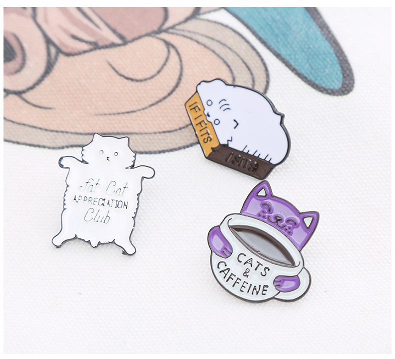 Animal Pattern Fashion Pin Animal Alloy Enamel Unisex Brooches