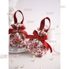 布袋糖果感袋子礼盒喜糖盒简单喜糖袋结婚婚礼伴手礼大气
