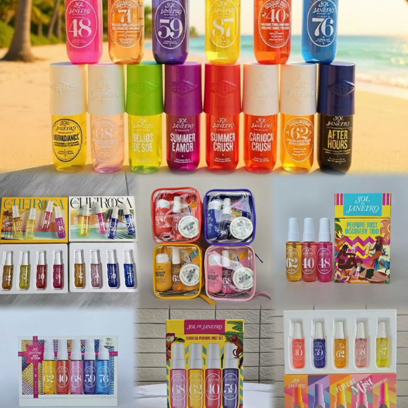 SoldejANO Río Verano Brasil Perfume Cabello Body Spray Colección de paquetes de viaje image 1