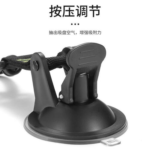 Vehicle-mounted tent suction cup hook without punching for home outdoor travel portable suction cup hook carabiner reusable