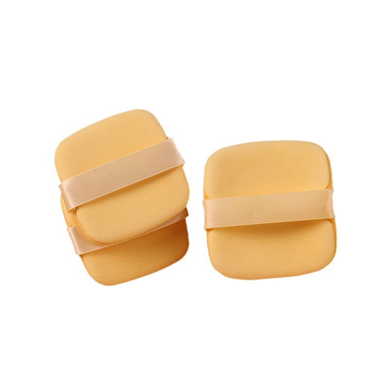 Mantequilla galleta polvo de cojín de aire húmedo de doble uso esponja base líquido herramienta de maquillaje doble cara marshmallow al por mayor