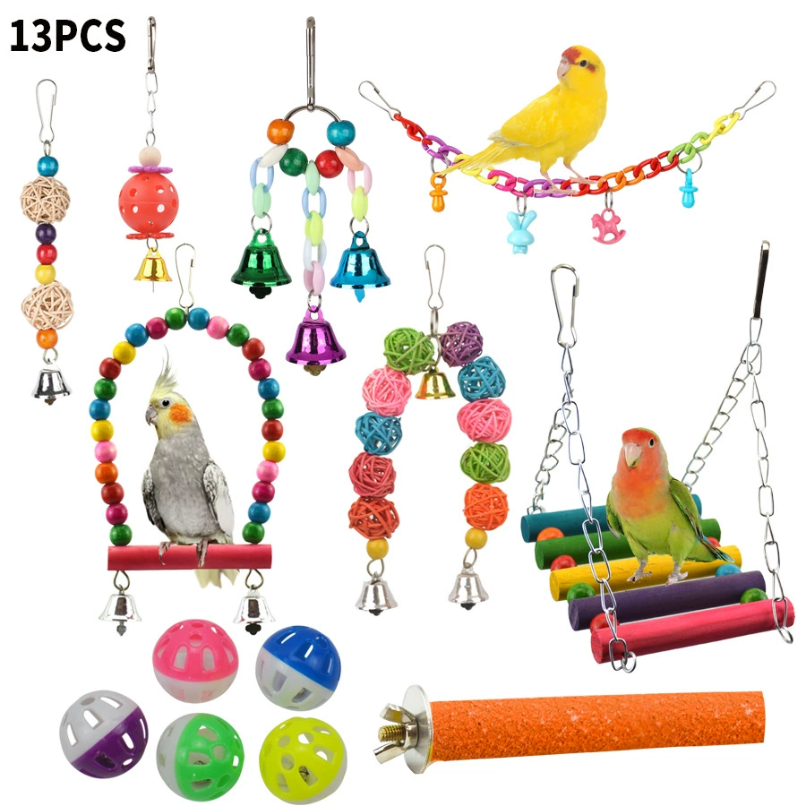 Игрушка, набор, качели, 13 предметов, можно укусить, 310 г