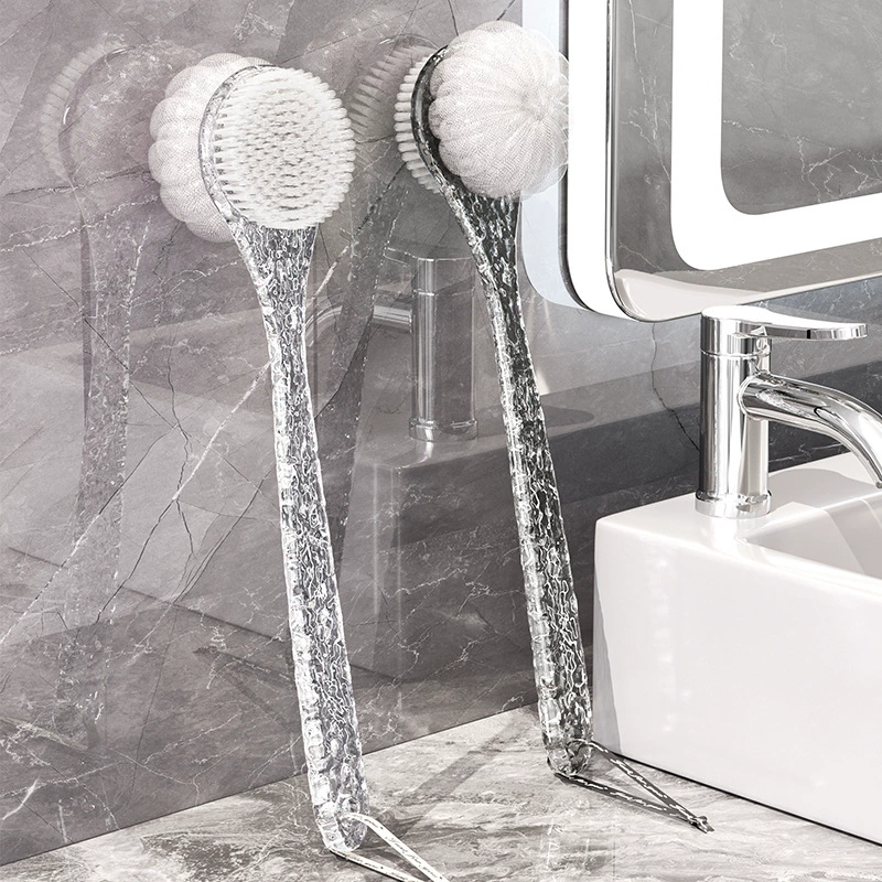 Bath scrubbing artifact bath brush brush back home bathroom long handle brush bath ball scrubbing towel bath flower ball bath brush