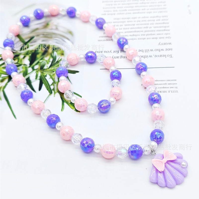 32개의 새로운 쉘 2개 세트 보라색