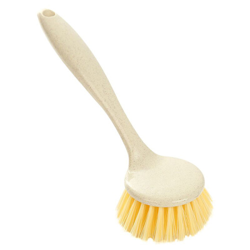Wheat straw cleaning dishwashing brush kitchen dishwashing pot brush brushing pot washing pot brush long handle brush household hard bristles
