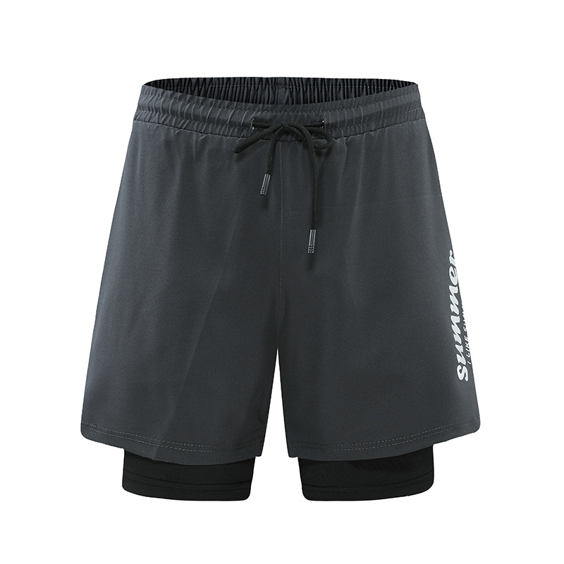 2022 nuevos hombres pantalones cortos casuales de los hombres moda marca de moda verano correr deportes fitness pantalones sueltos transpirables