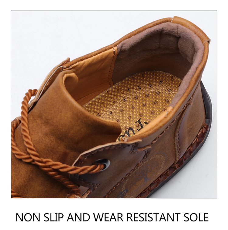 Scarpe da passeggio da uomo Scarpe sportive Scarpe da lavoro Sneakers Tessuto in tela Assorbimento degli urti Calzature durevoli imbottite_voghion.com