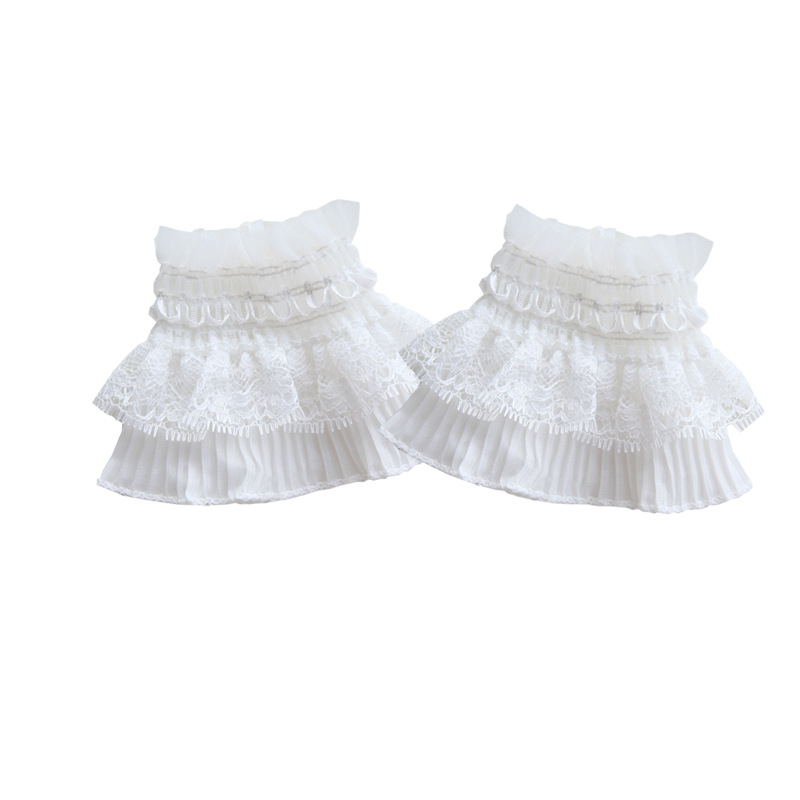 Manga DE LA CAMPANA manga falsa manguito de la muñeca manicura accesorios de tiro de hadas oversleeve guantes decorativos lindo femenino