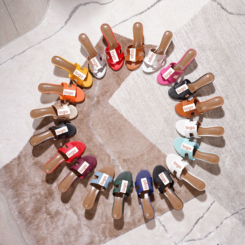 2023 New h slippers summer women's all-match outer wear soft bottom high heel sandals non-slip thick heel platform sandals 2023 New h slippers summer women's all-match outer wear soft bottom high heel sandals non-slip thick heel platform sandals