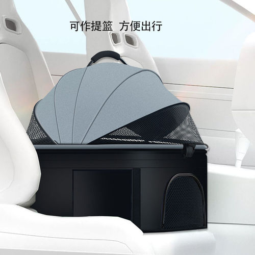 YLE factory direct sales pet stroller outdoor pet stroller detachable pet stroller lightweight folding outdoor pet