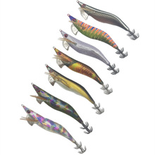 日本尾钩3.0#  3.5#夜光UV木虾鱿鱼钩破水铅海钓仿真夜光虾爆炸钩