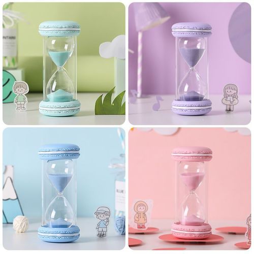 Hourglass Anti-fall Cute Timer Security Anti-fall Children's Teeth Brushing Timer Time Ornament AliExpress Amazon