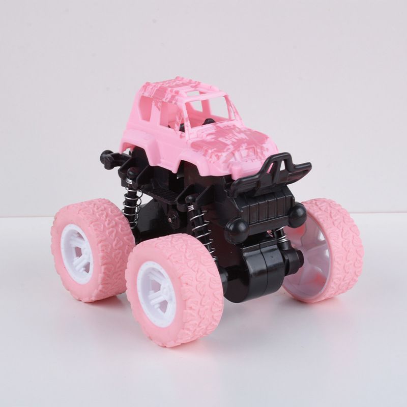 마카롱 [핑크] 관성 사륜구동 오프로드 차량