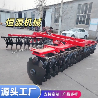 1BJ 悬挂式圆盘耙 拖拉机配套中型耙 耕后碎土灭茬播前整地农机