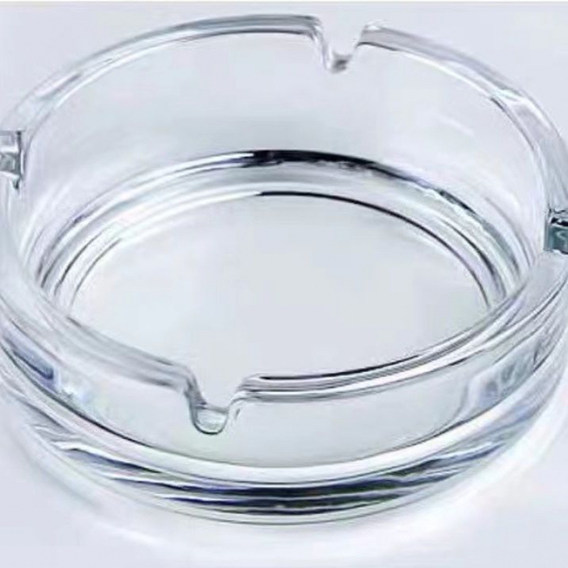 Transparent ashtray