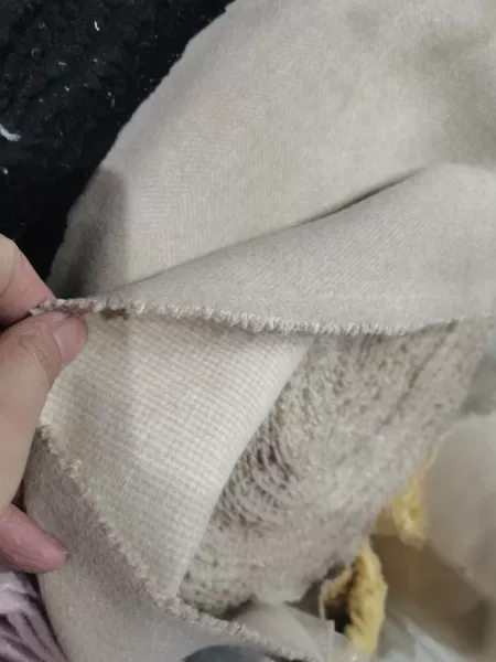 Beige double-sided cashmere, 2meter