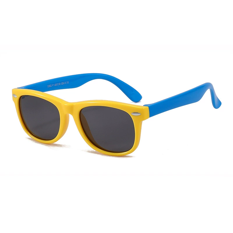Silicone Children's Sunglasses, UV Protection, TAC Polarized Lenses, Assorted Colors (Ages 2+)