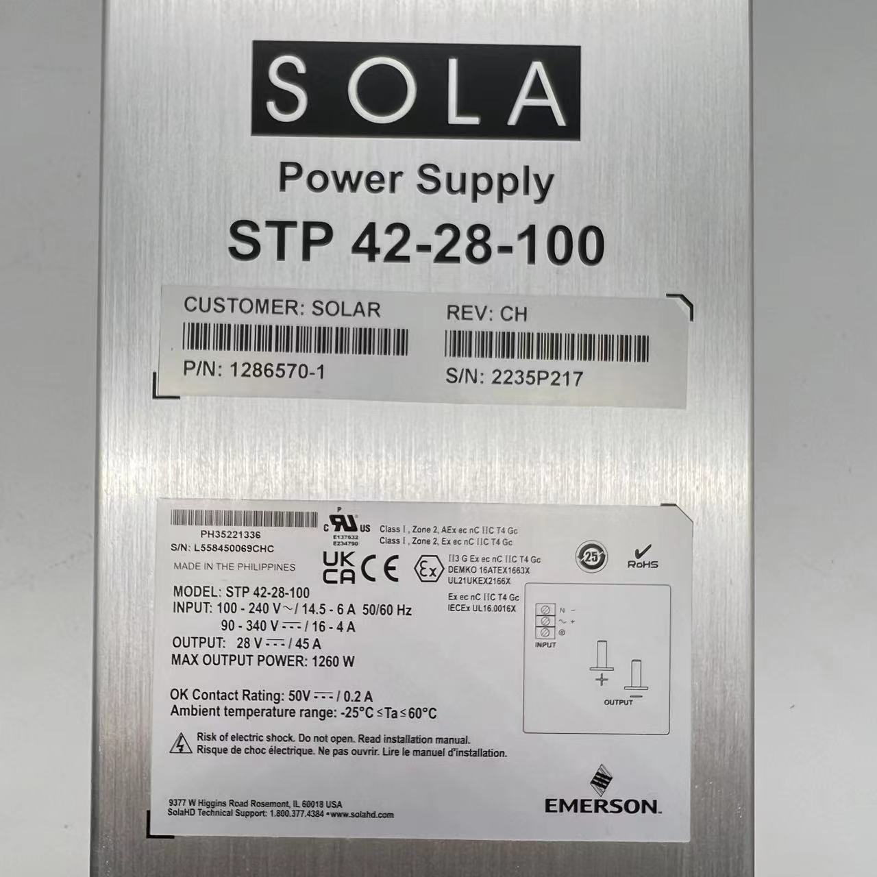 优惠供应全新原装进口电源STP-42-28-10