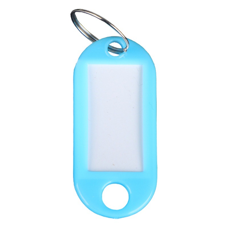Color publicitario plástico PP llavero marca de etiqueta de equipaje número de hotel marca de clasificación llavero