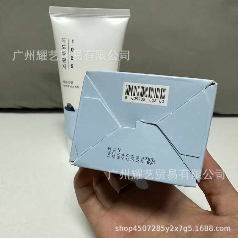跨境ROUND LAB柔恩莱独岛洗面奶150ml清洁保湿氨基酸洁面乳现货|undefined