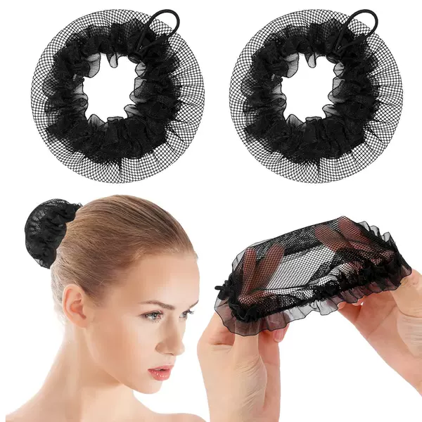Hairnet for Women, Summer Dance Net Hairnet, Professional Flight Attendant Hair Bun Maker, Children's Bun Hair Styling Tool, Hair Accessory